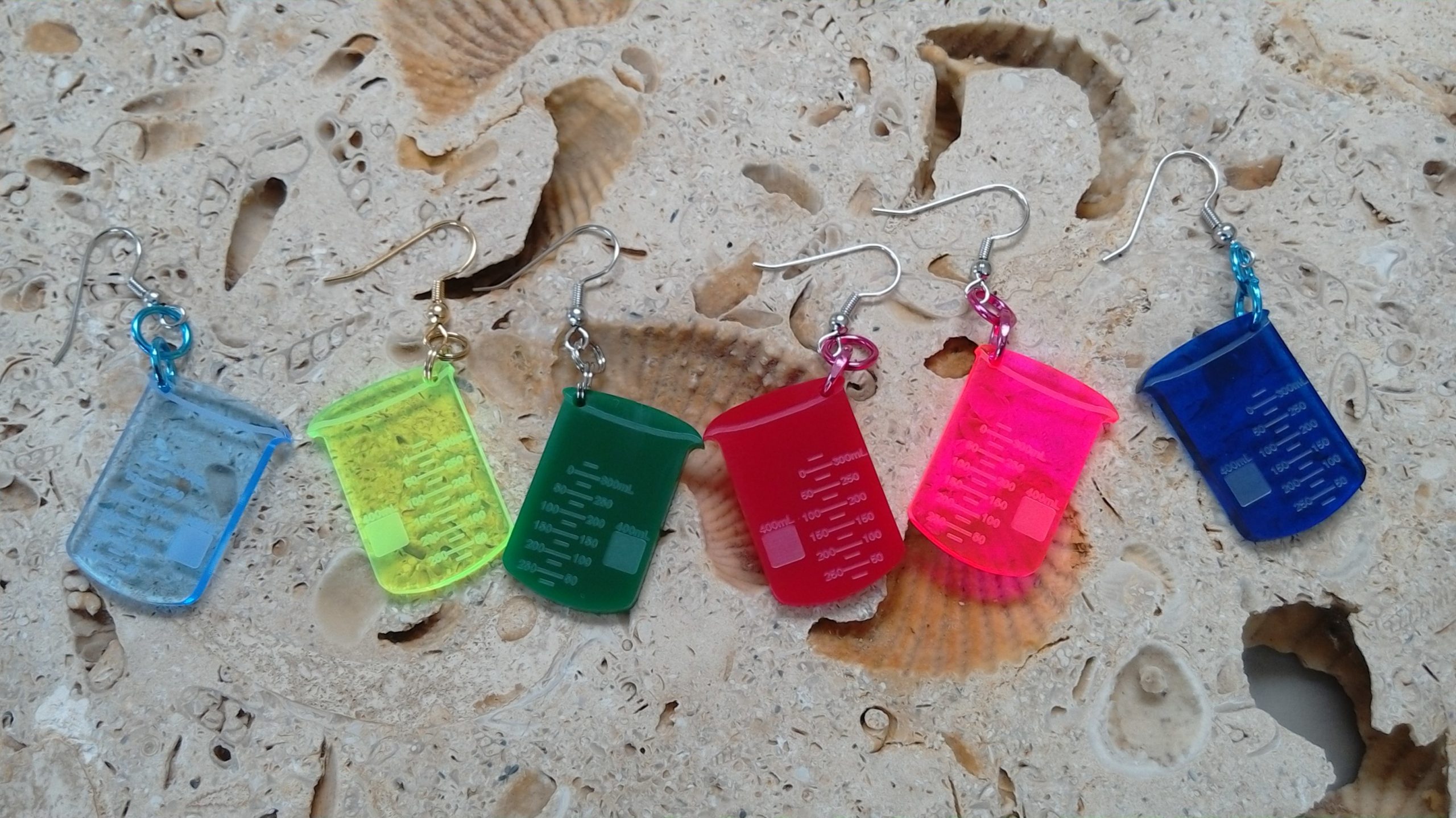 Beaker Earrings