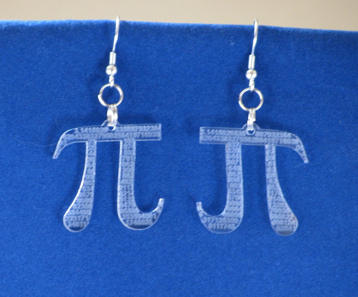 Pi Earrings