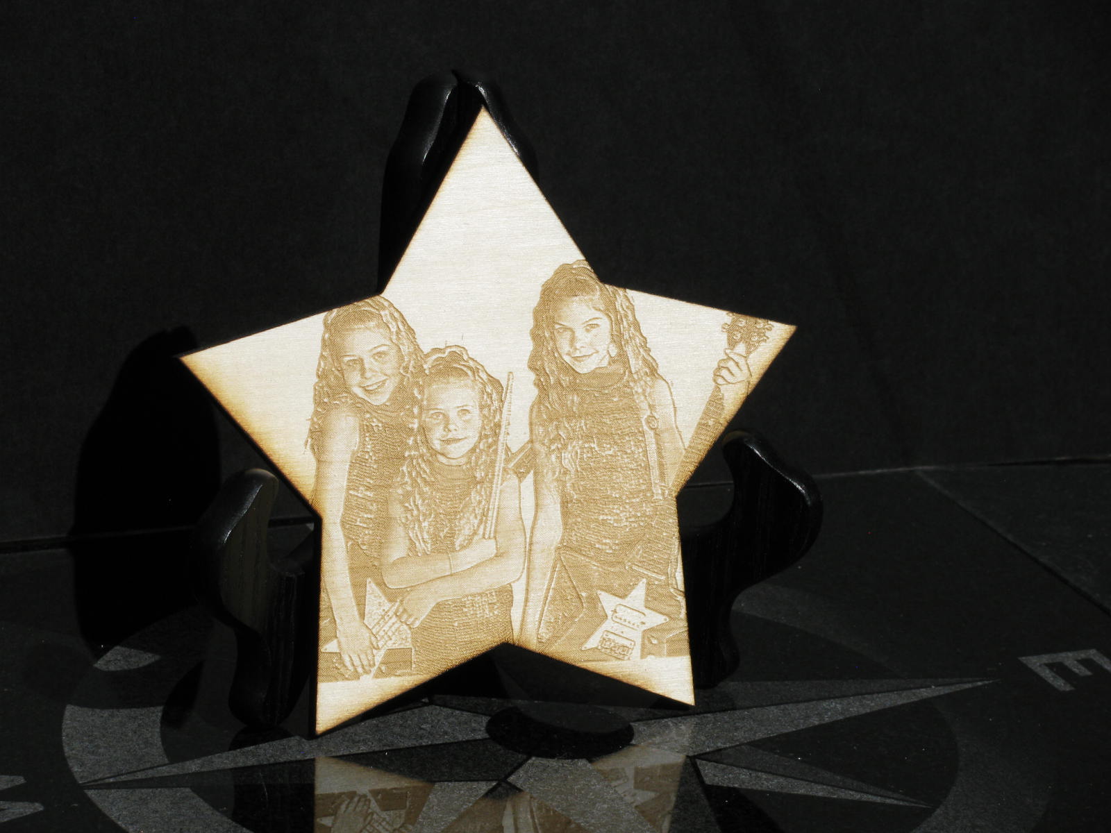 Laser Engraved Wood