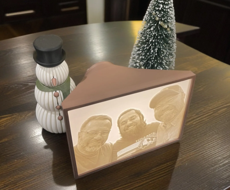 Photo Table Lamp Lithophane